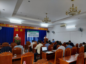 Chuyên gia của Mai Sơn VINA tại UBND huyện Phú Hòa.